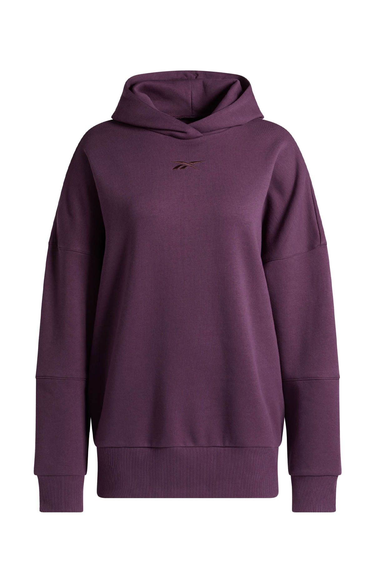 LUX OVERSIZED HOODIE Mor Kadın Sweatshirt