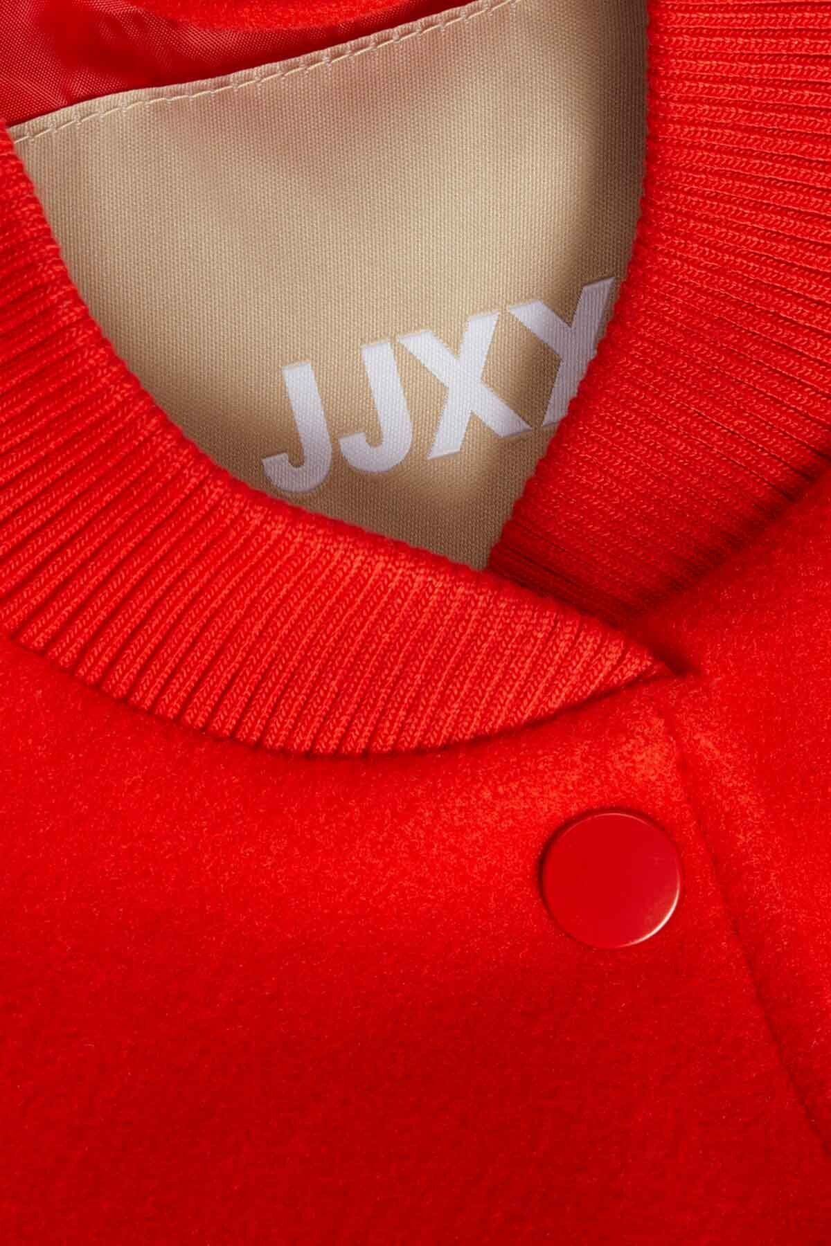 JXSARA BOMBER JACKET OTW Kırmızı Kadın Ceket