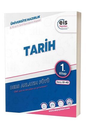 Eis YKS DAF Tarih 1.Kitap Mavi Seri Ders Anlatım Föyü Image 0