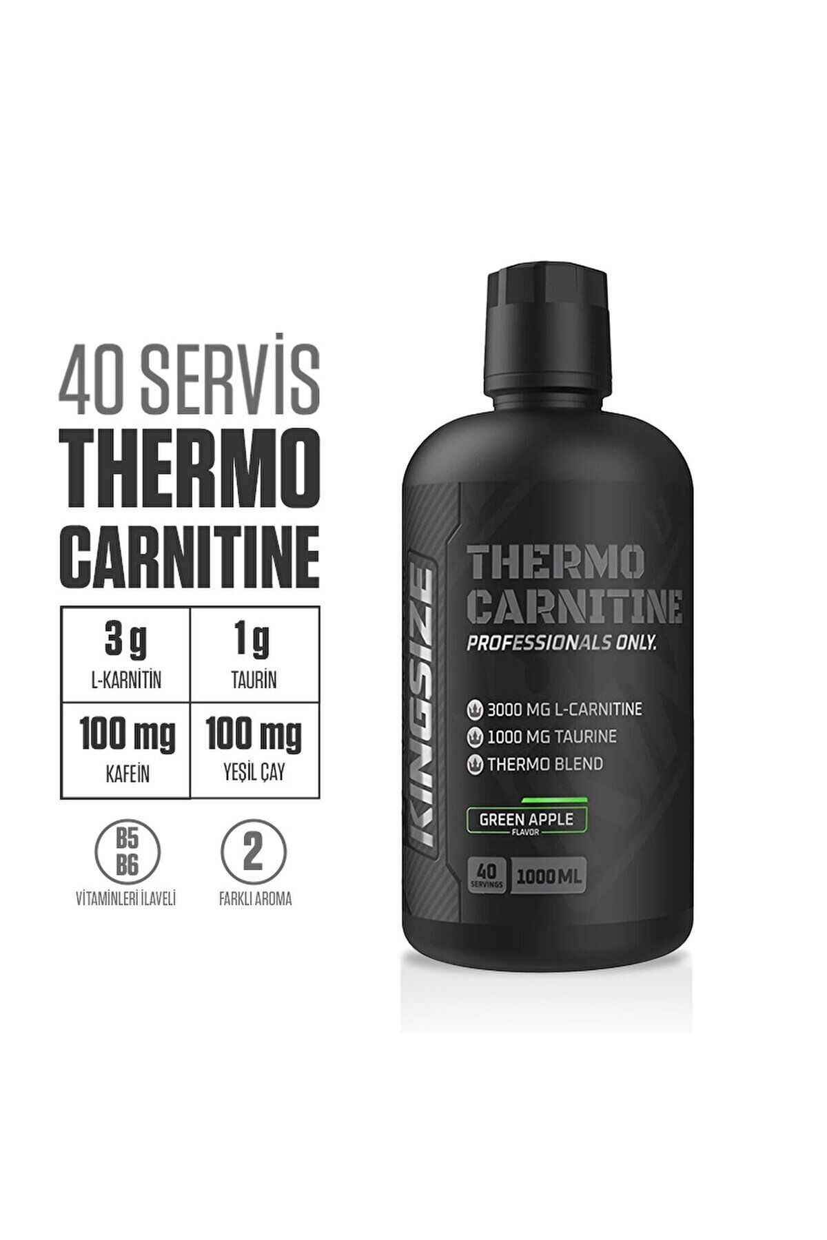 Thermo Carnitine 1000 ml - Yeşil Elma