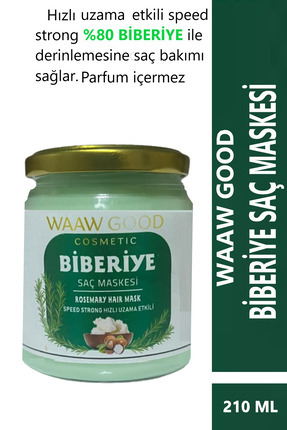 Biberiye Dökülme Karşıtı Ve Saç Uzamasını Destekleyici Saç Bakım Maskesi 210 Ml Image 0