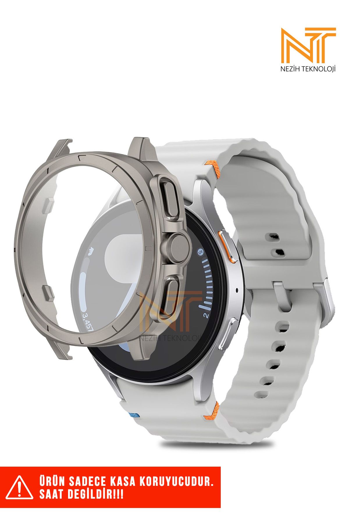 Nezih Case Samsung GalaxyWatch 7 44mm Titaniu...