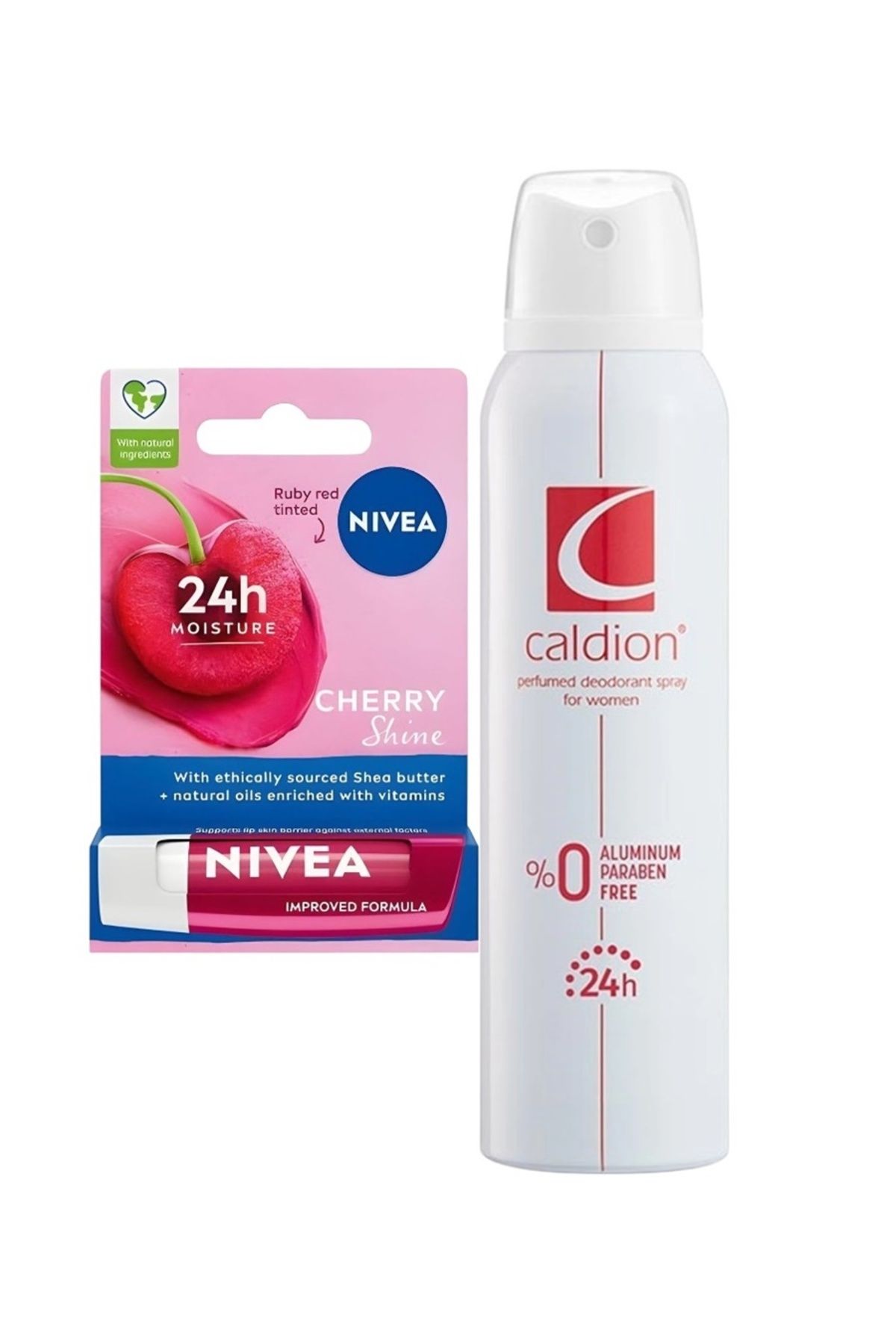 CaldionKadın Deodorant 150ML + NıveaDudak Bak...