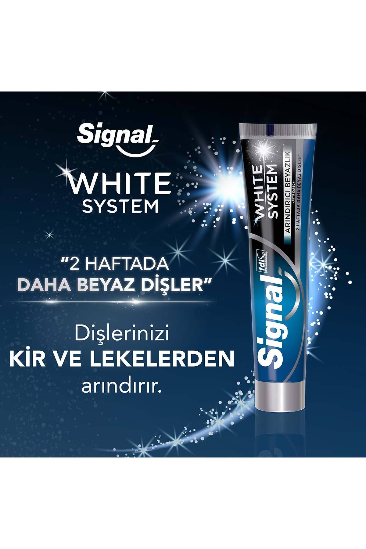 White System Diş Macunu Arındırıcı Beyazlık 75 Mlx4