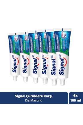 Diş Macunu Çürüklere Karşı Nane Ferahlığı 100 ml X6 Image 0