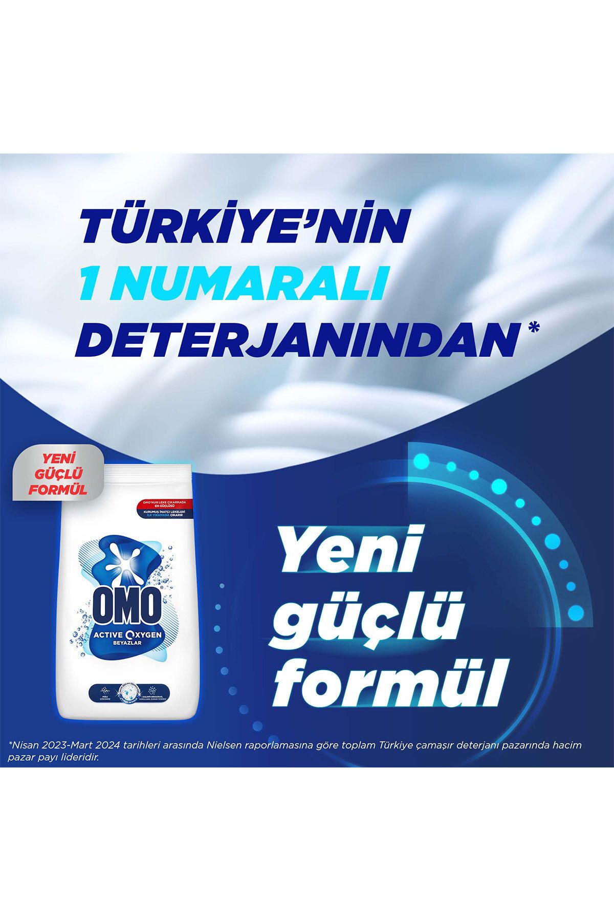 Active Oxygen Toz Çamaşır Deterjanı Beyazlar Için 9 Kg X1 Havlu Hediye