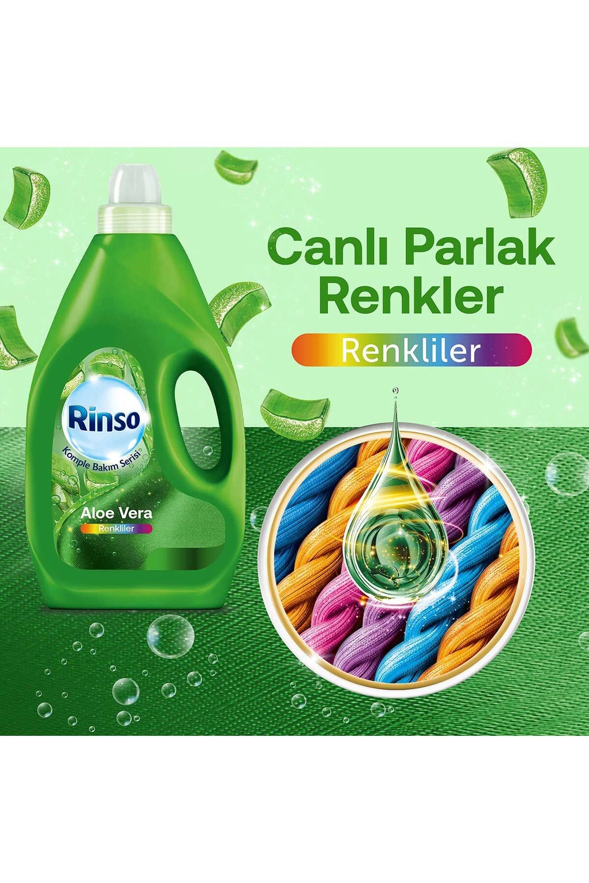 Sıvı Deterjan Aloe Vera Renki 3lt 2adet Sıvı Deterjan Kömür Siyahlığı Siyah 3lt 2adet