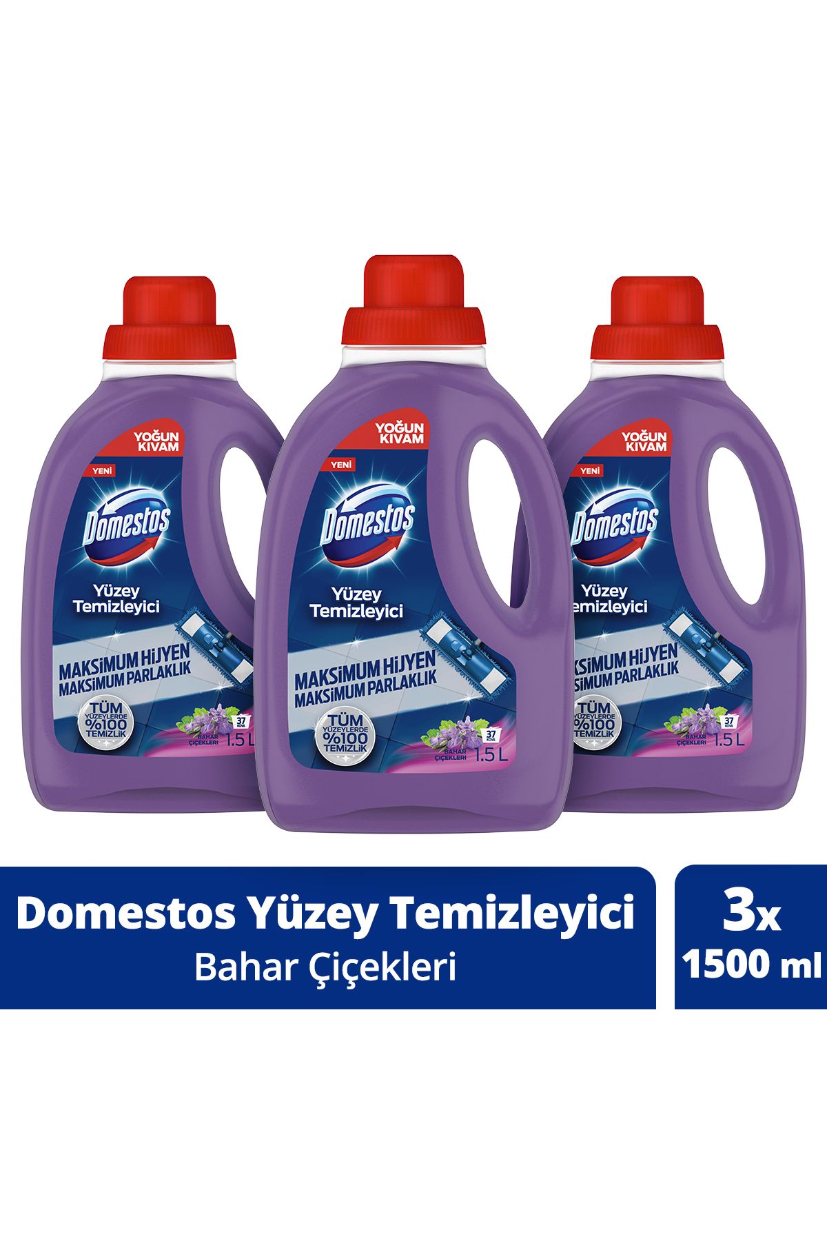 DomestosYüzey TemizleyiciBahar Çiçekleri 1500...