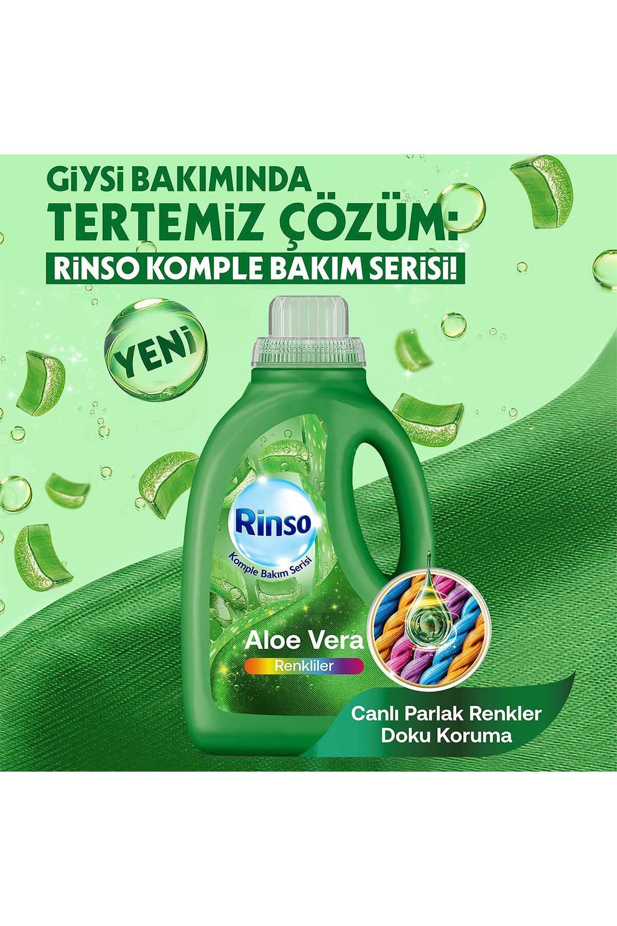 Sıvı Çamaşır Deterjanı Komple Bakım Serisi Aloe Vera Renkliler Için 1.5 L X4