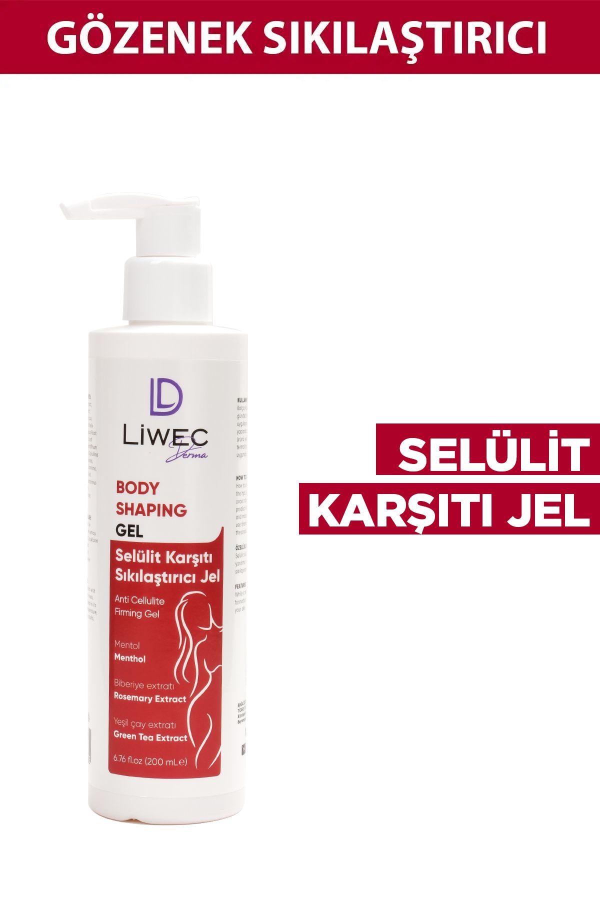 LIWECDERMA Liwec Derma VÜCUTŞEKİLLENDİRİCİ JE...