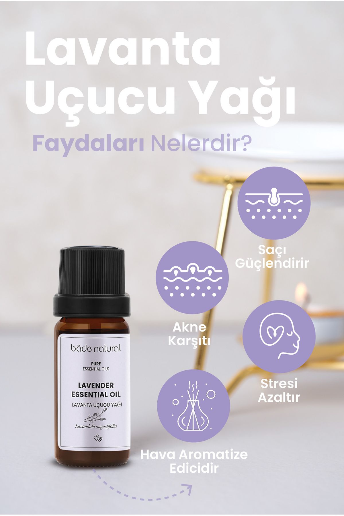 Lavanta Uçucu Yağı %100 Saf 10 ml