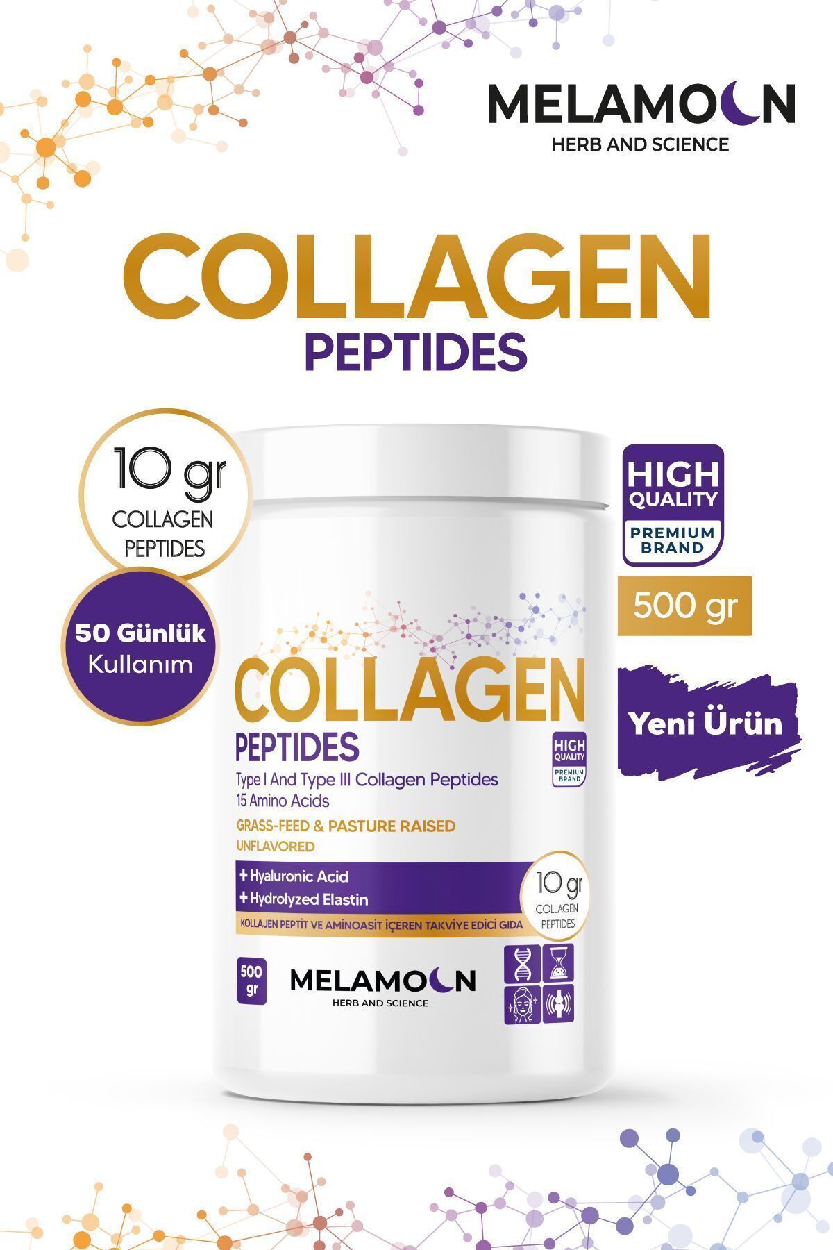 Melamoon%100 Saf Ve DoğalKolajen (COLLAGEN) P...