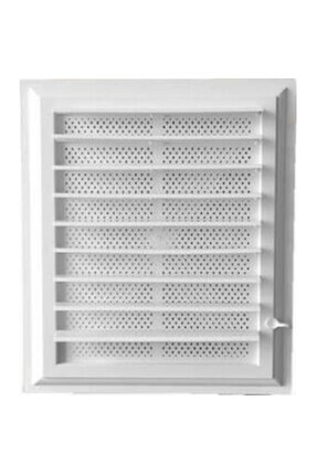 BANYO WC PLASTİK PANJURLU HAVALANDIRMA MENFEZİ 35CM X 35CM Image 0