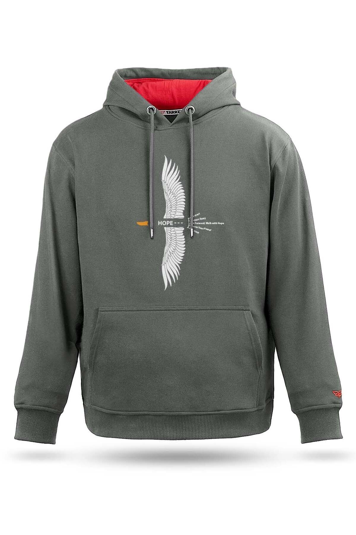 Tarrzzcom Hope TasarımKapşonlu Sweatshirt