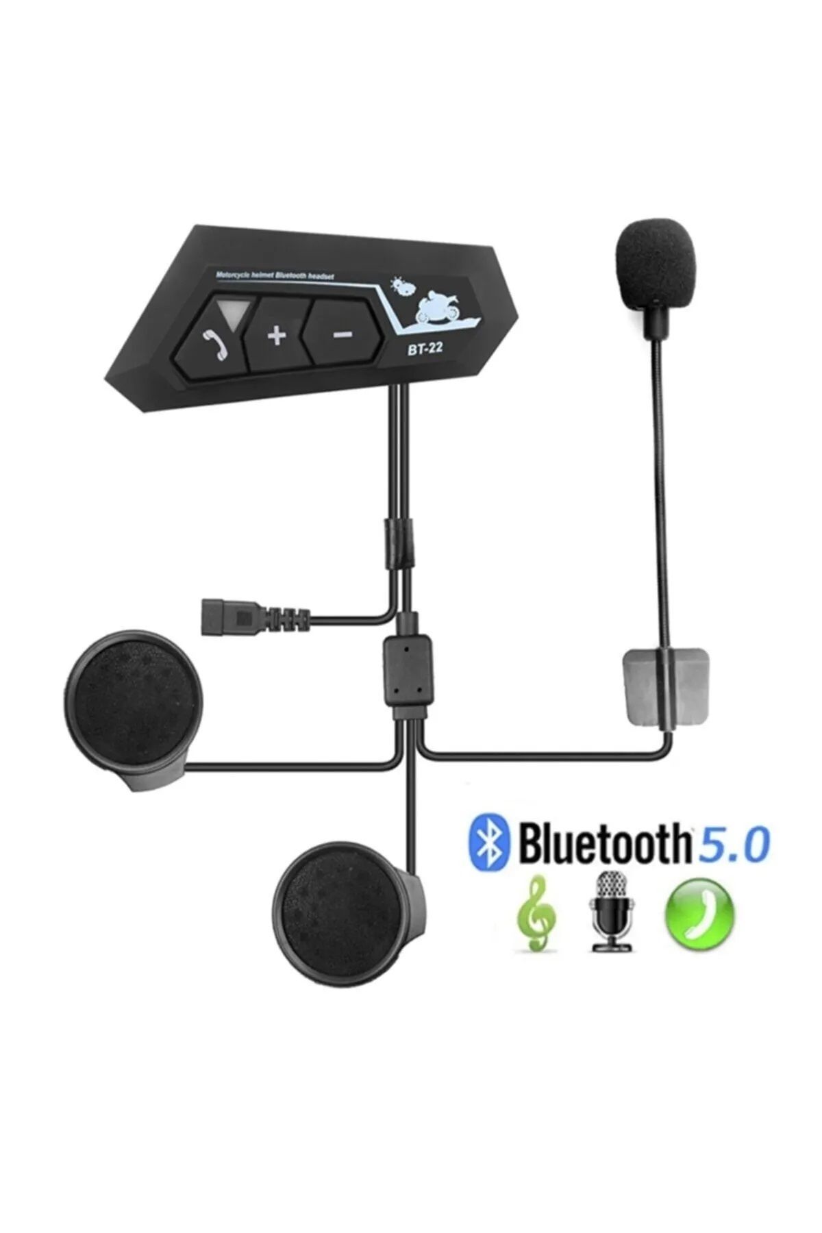 comse Bt22 Kask MikrofonKulaklık Bluetooth Mo...