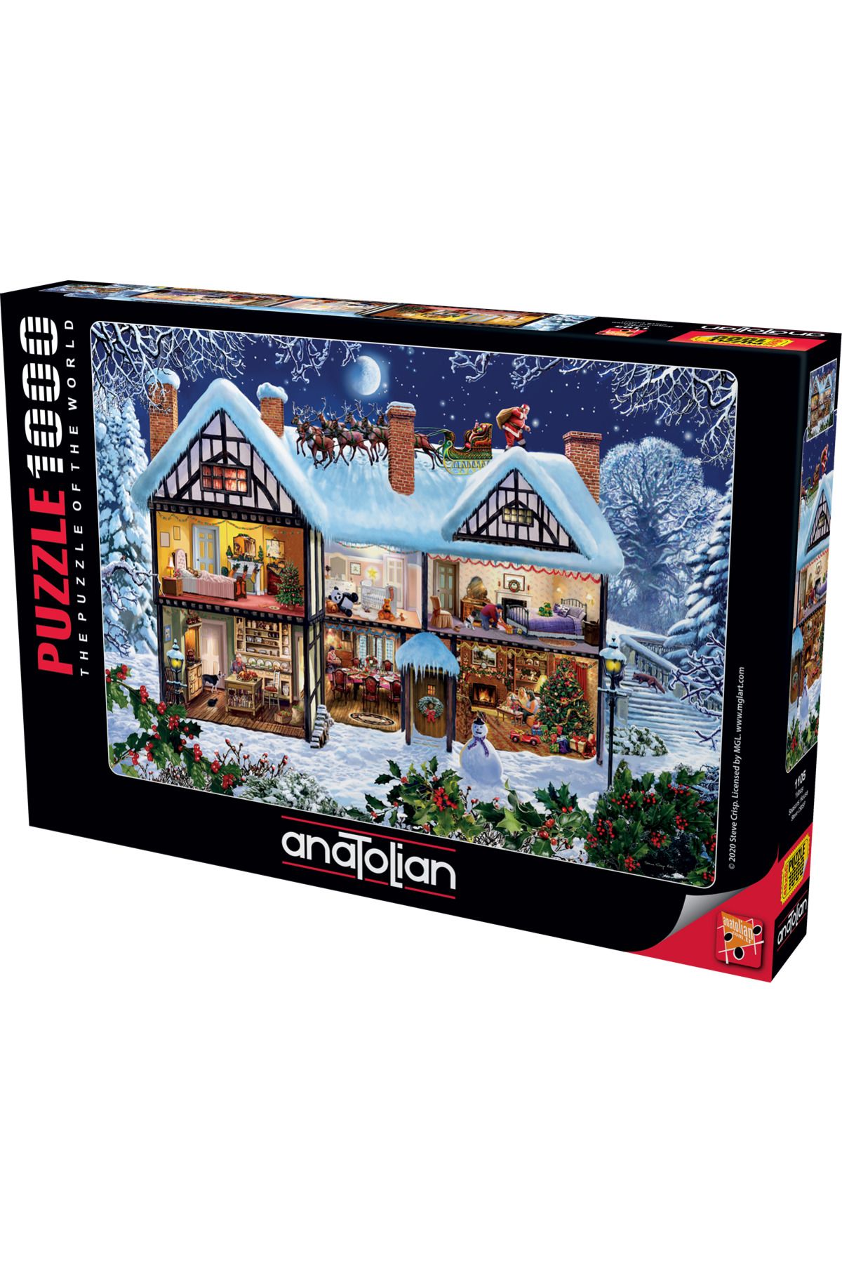 Anatolian Puzzle1000Parçalık Puzzle / Yılbaşı...