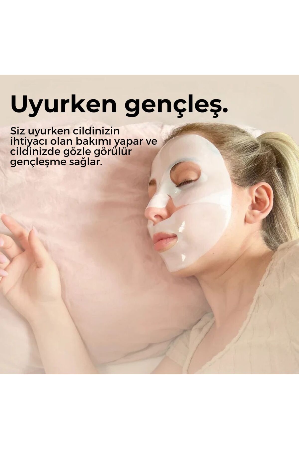 Bio-Collagen Real Deep Mask - Nemlendirici, Gözenek Sıkılaştırıcı ve Cilt Canlandırıcı