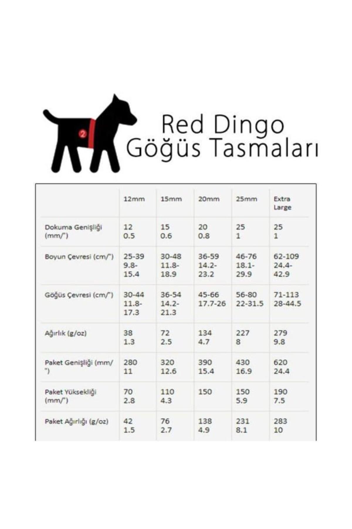 RedDingo Red Dingo ClassicKöpek Göğüs Tasması...