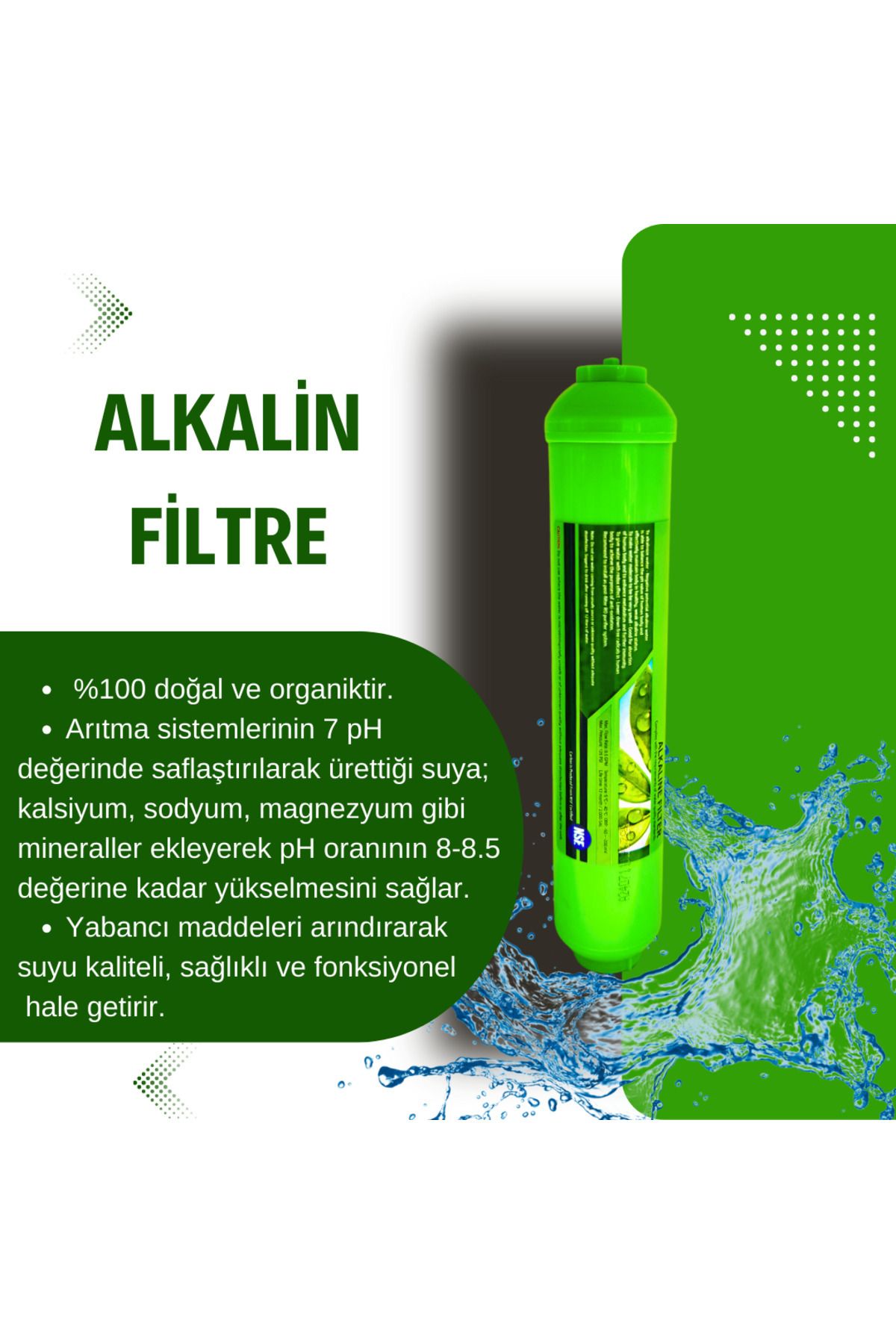 Açık Kasa Su Arıtma Ve Ihlas Aura Cebilion -compact Model- Uyumlu 7'li Filtre Seti