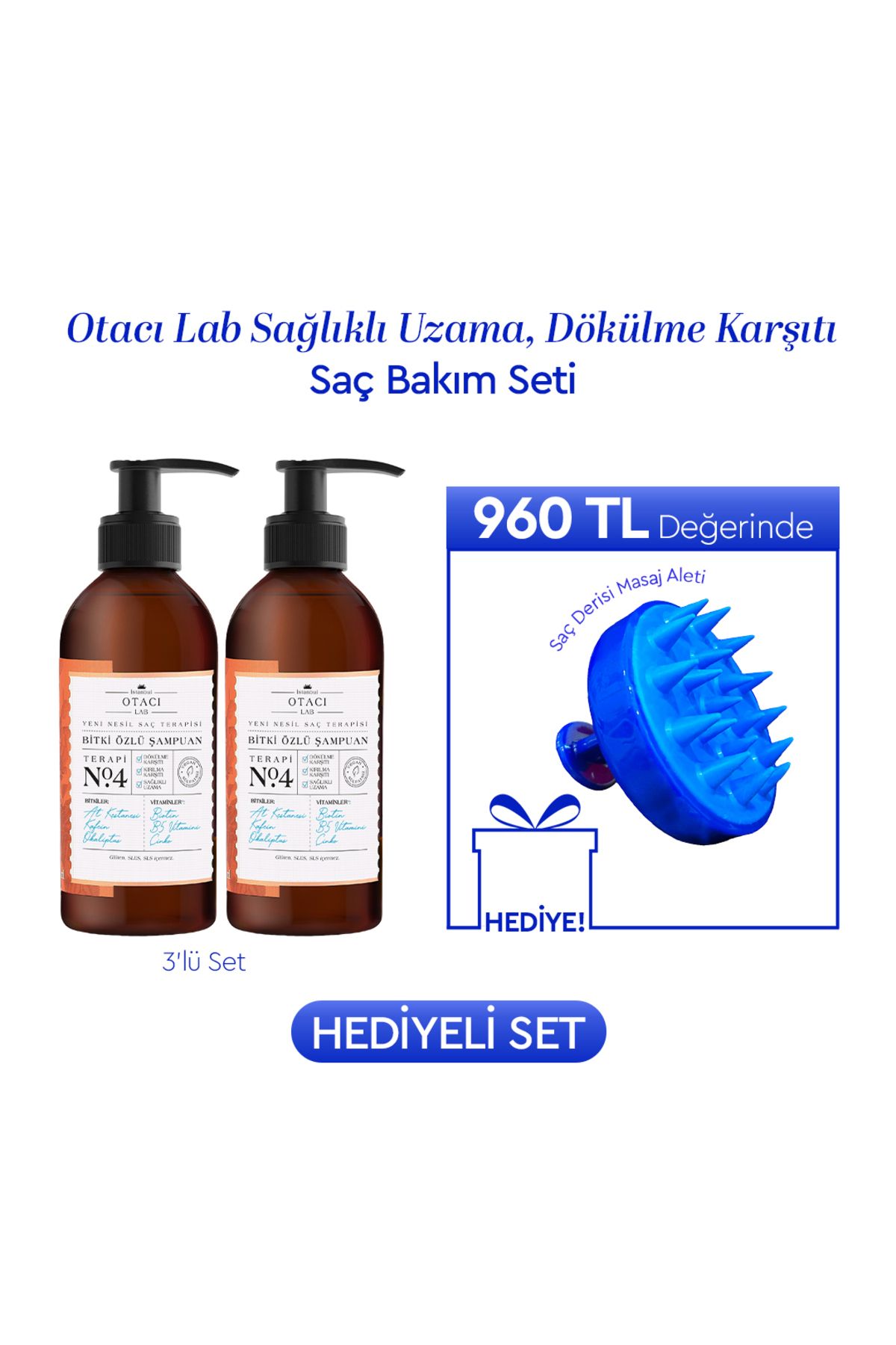 OtacıSağlıklı Uzama, DökülmeKarşıtı Saç Bakım...