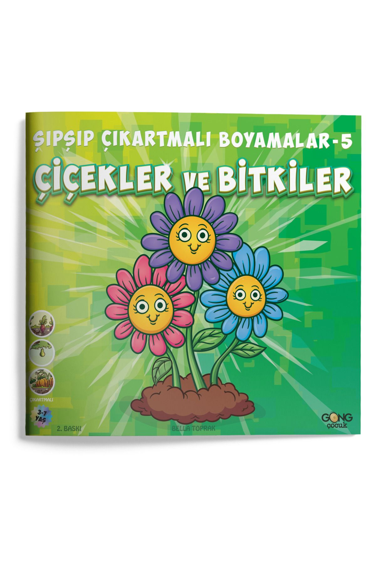 Çıkartmalı Boyamalar Seti - Sticker lı Boyama Kitabı Seti - 6 Kitap