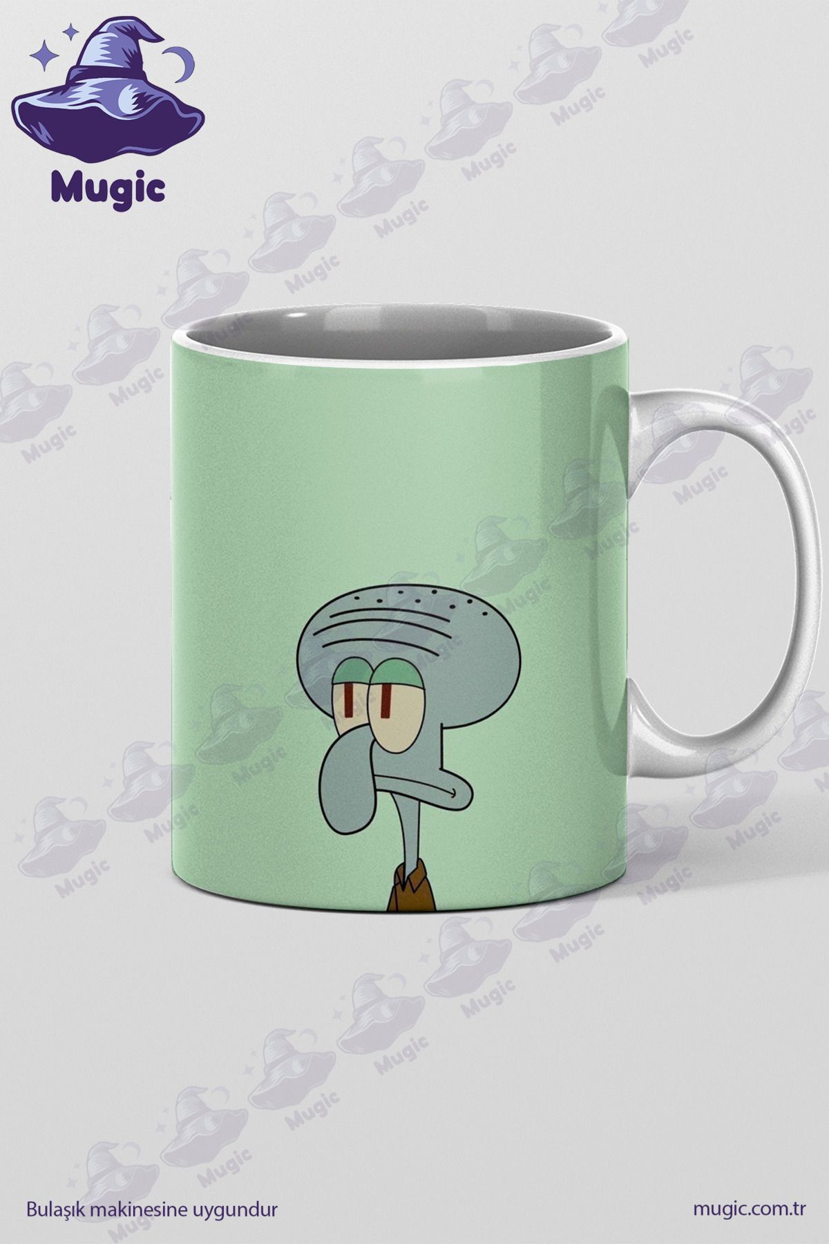 Mugic Squidward SüngerbobPorselen Kupa