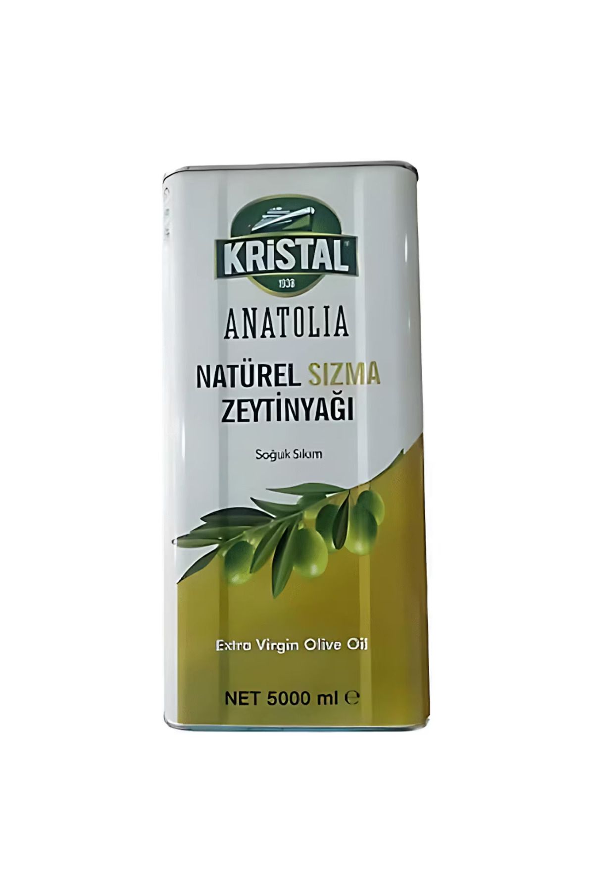 Kristal Anatolia NaturelSızma Zeytinyağı 5 L