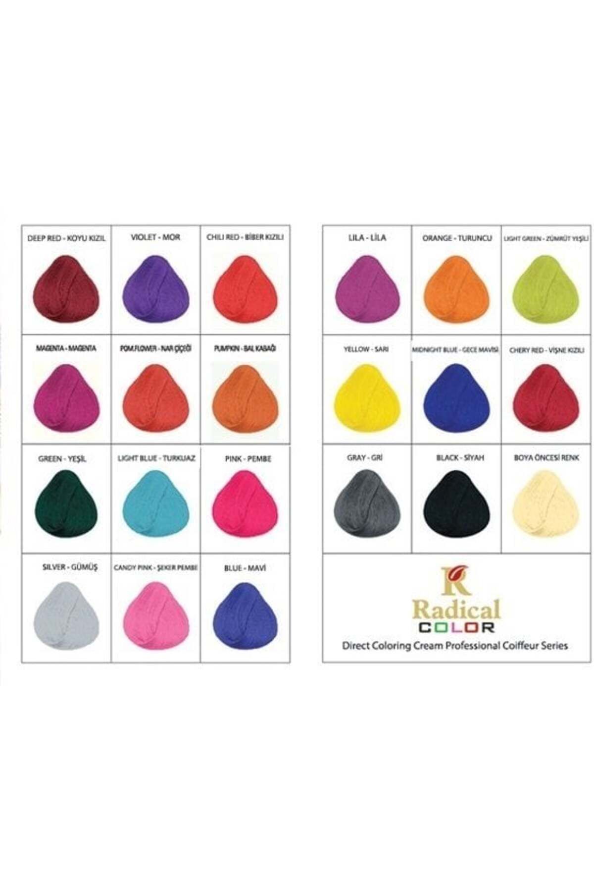 COLOR SAÇ BOYASI 250ml ZÜMRÜT YEŞİLİ