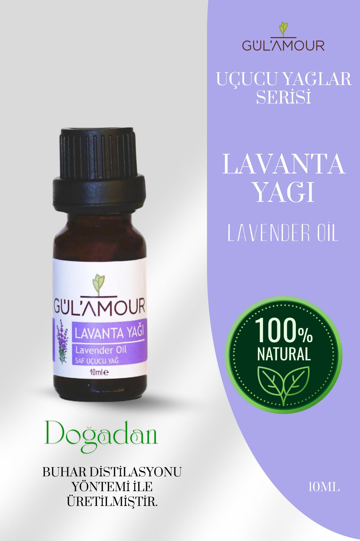 GÜLAMOUR Saf Lavanta Yağı10ml