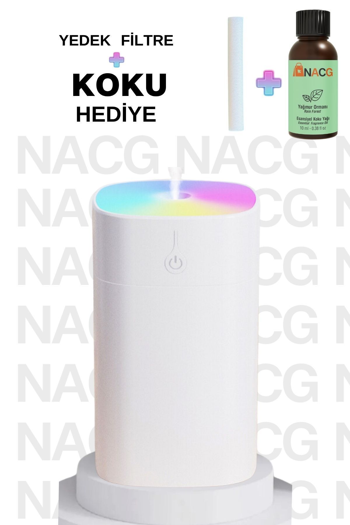 NACGH2o Humidifier 400 mlUlrasonik Hava Nemle...