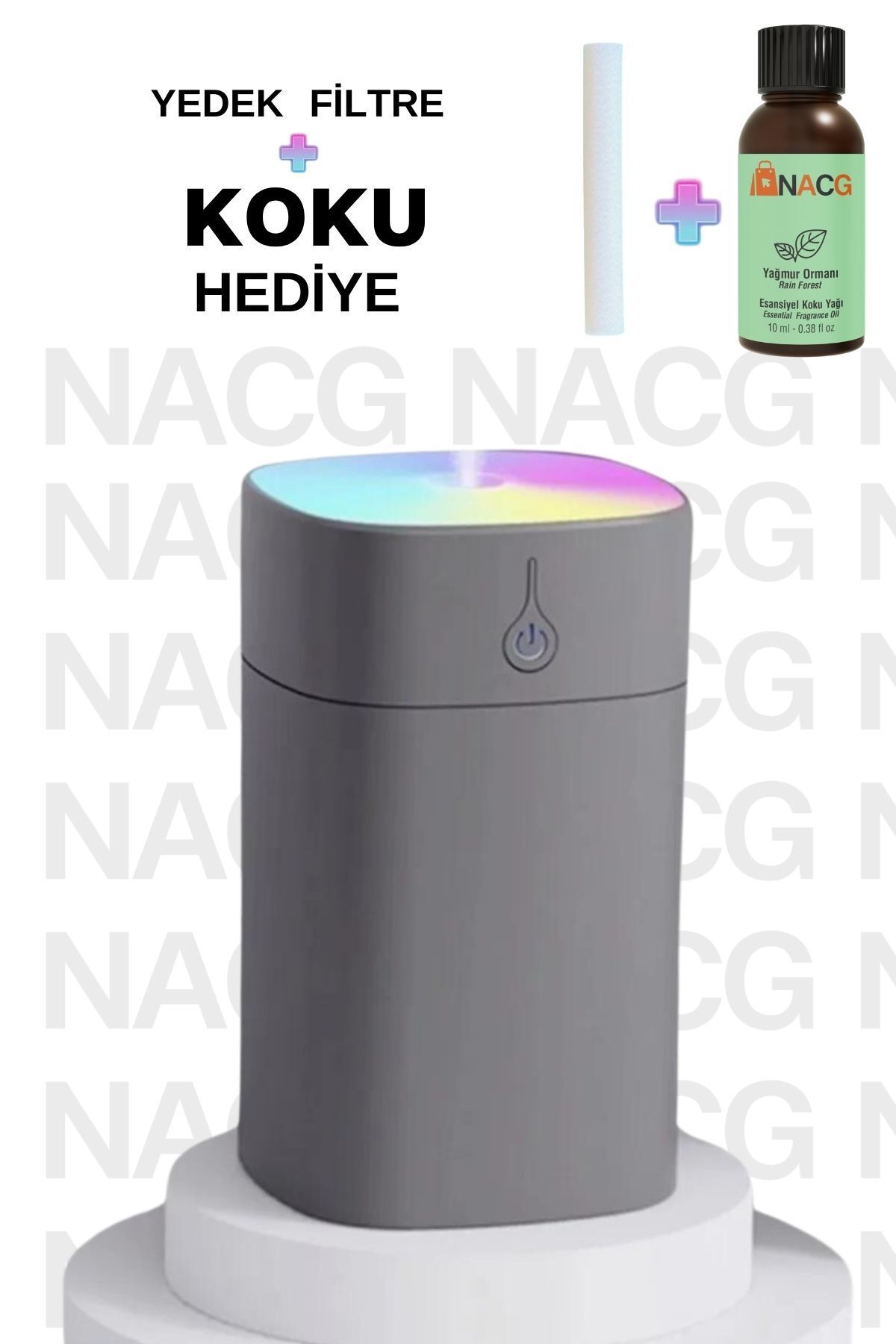 NACGH2o Humidifier 400 mlUlrasonik Hava Nemle...