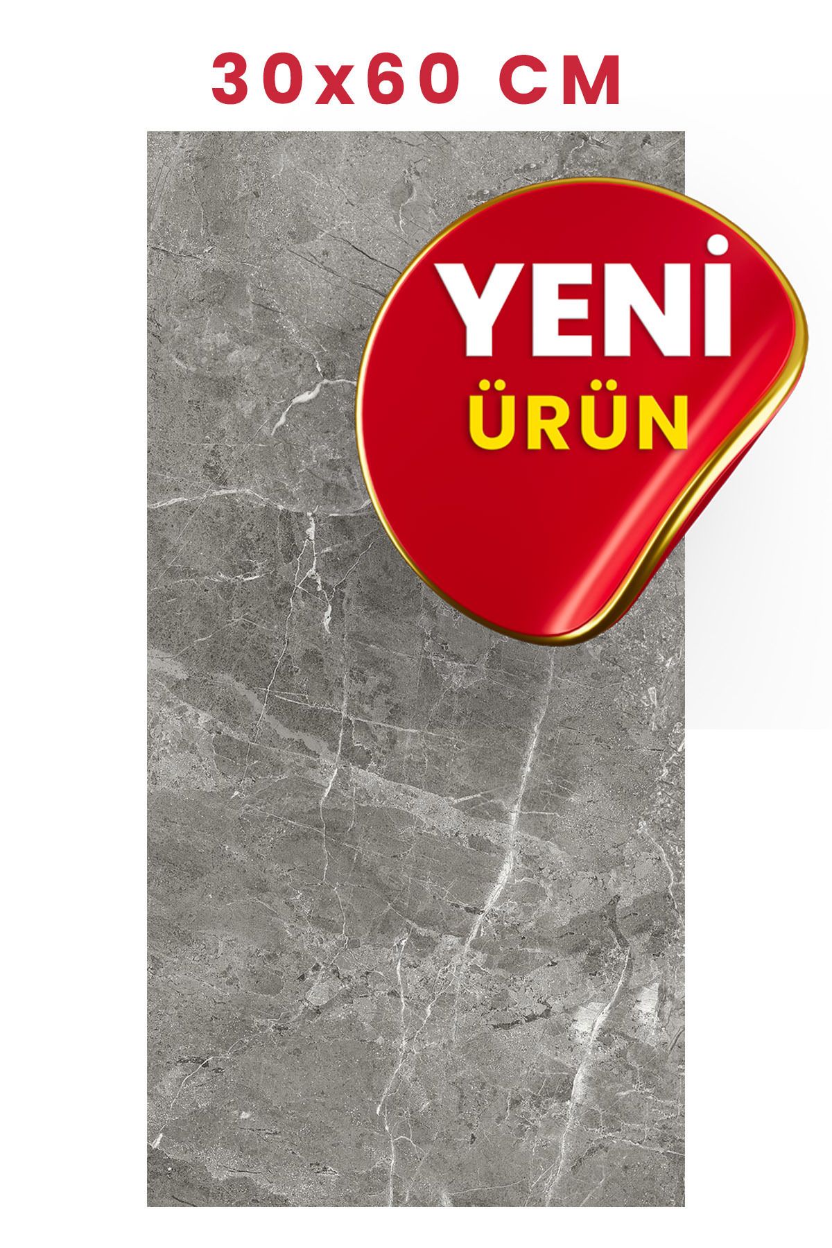 Bien Home30x60cm Pvc ZeminDöşemesi Gri Kendin...