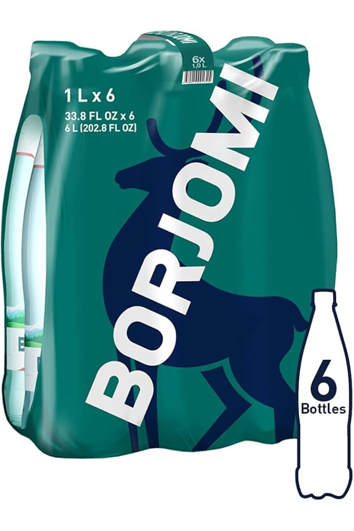 borjomı 1890 BORJOMI PET ŞİŞE1 L x 6 ADET