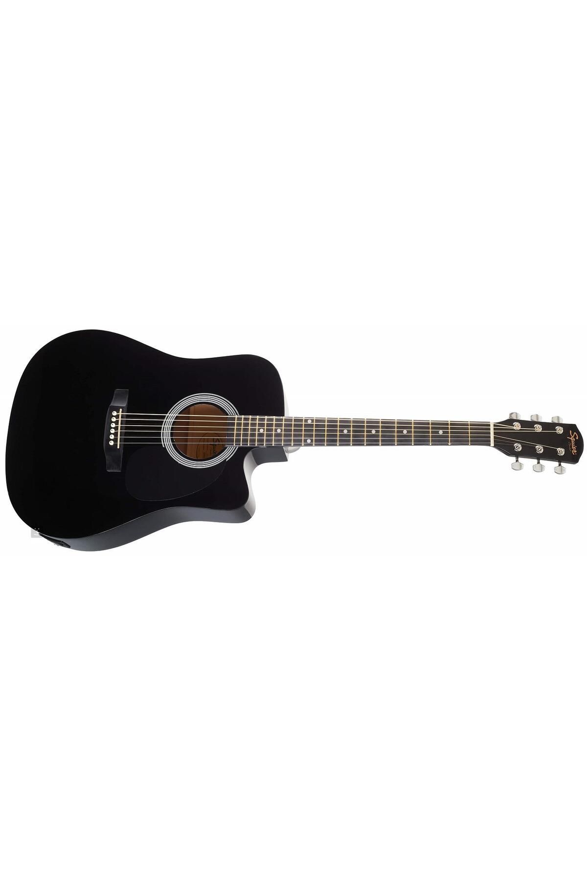 SQUIER Sa-105ce Blk ElektroAkustik Gitar Siya...