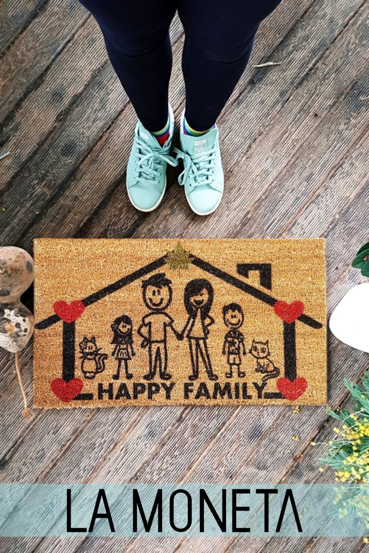 LAMONETA Happy Family Ev VeKalpli Kişiye Özel...