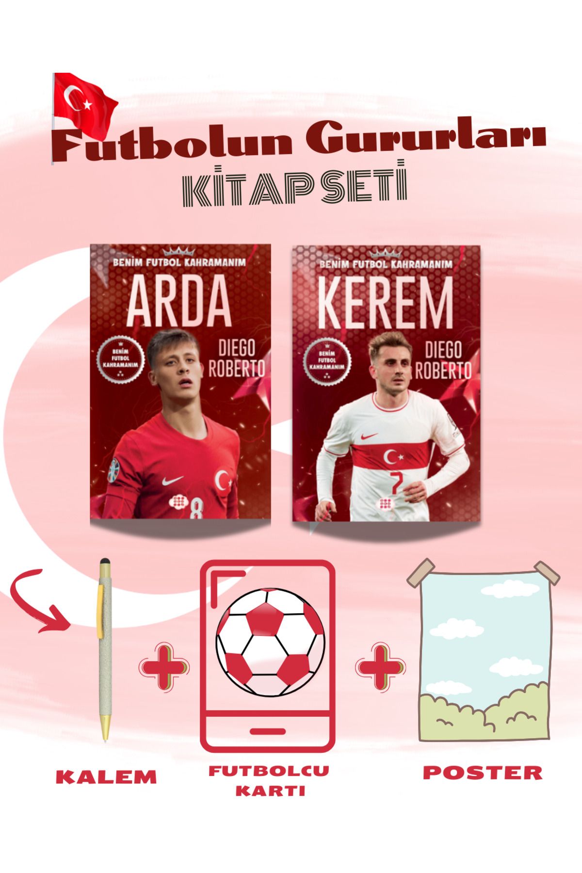 Dokuz Yayınları FutbolunGururları Kitap Seti...