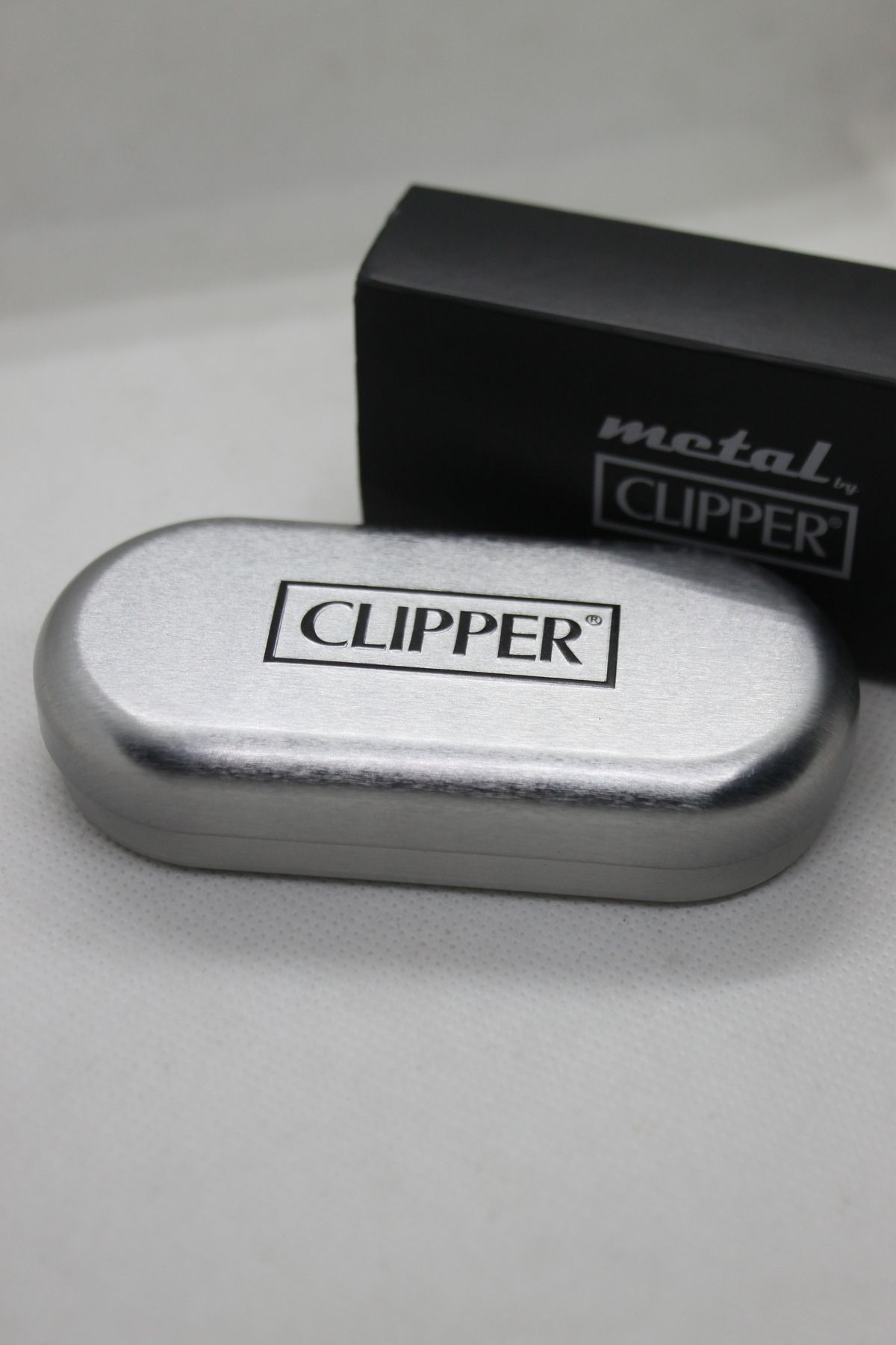 Clipper Kişiye Özel Benzinli Orijinal Metal Taşlı Çakmak