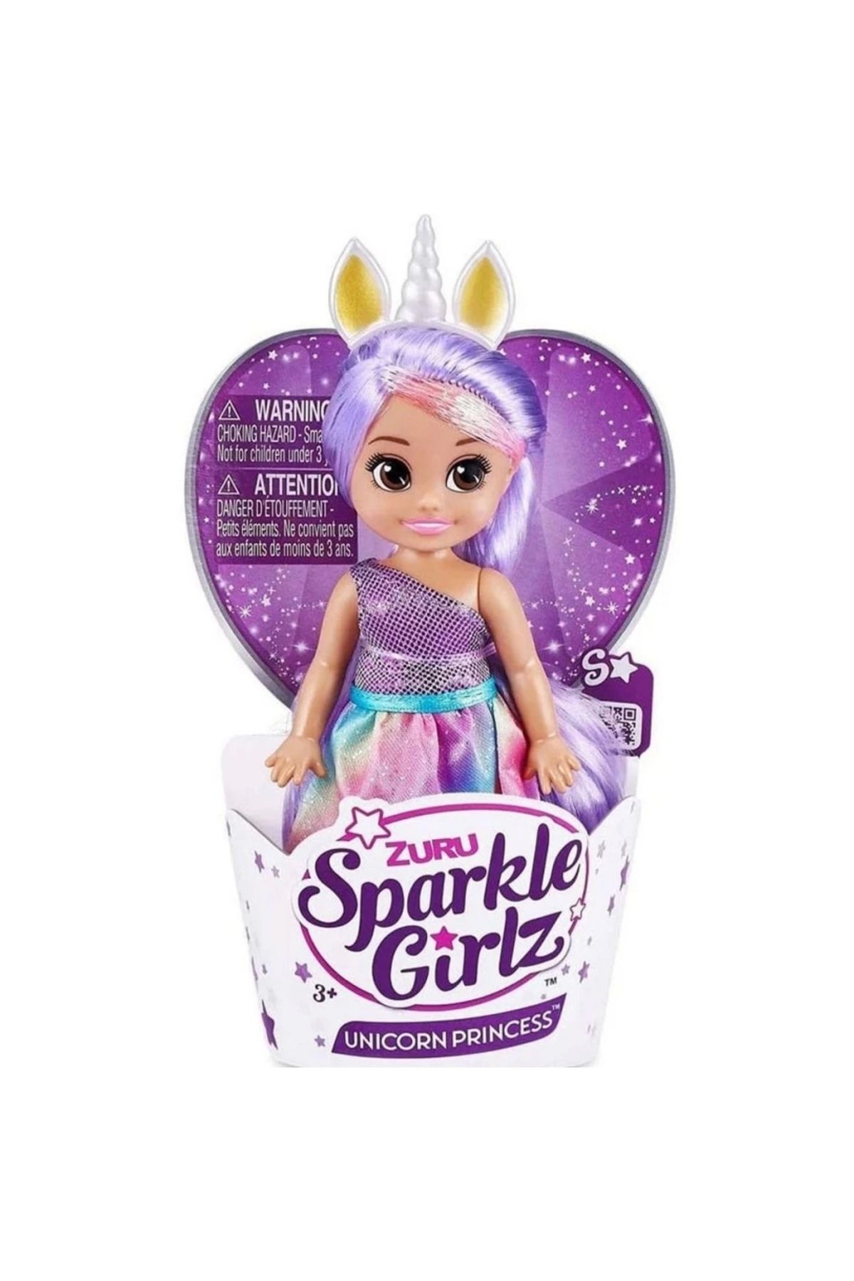 Nessiworld Sparkle Girlz Unicorn Prenses Cupcake 12cm GIO-PAK01000