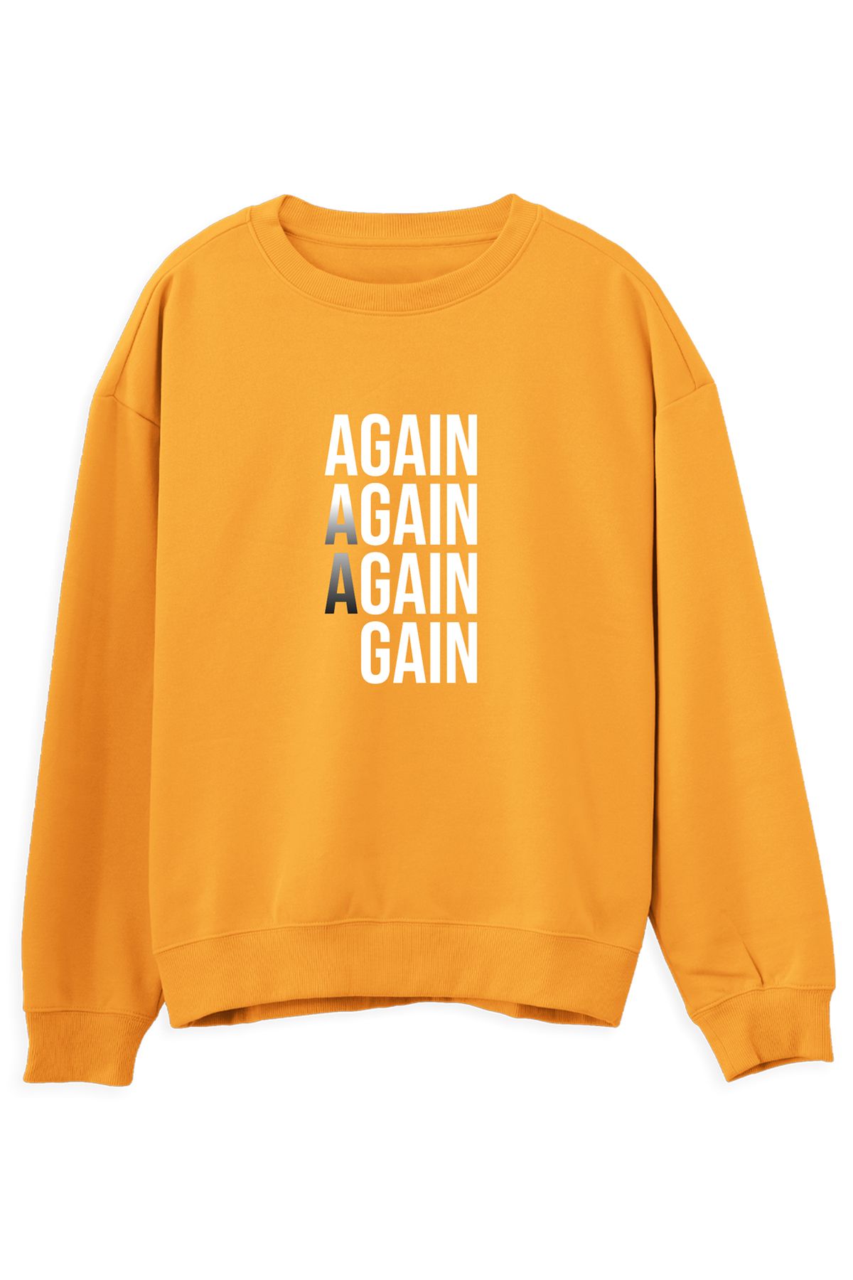 Oweear Unisex  Again -Regular Sweatshirt