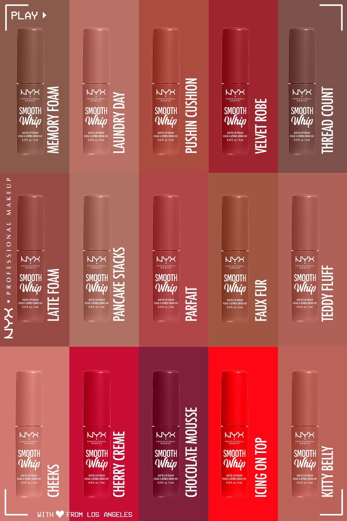 رژ لب مات مایع خامه ای صاف - پشته پنکیک