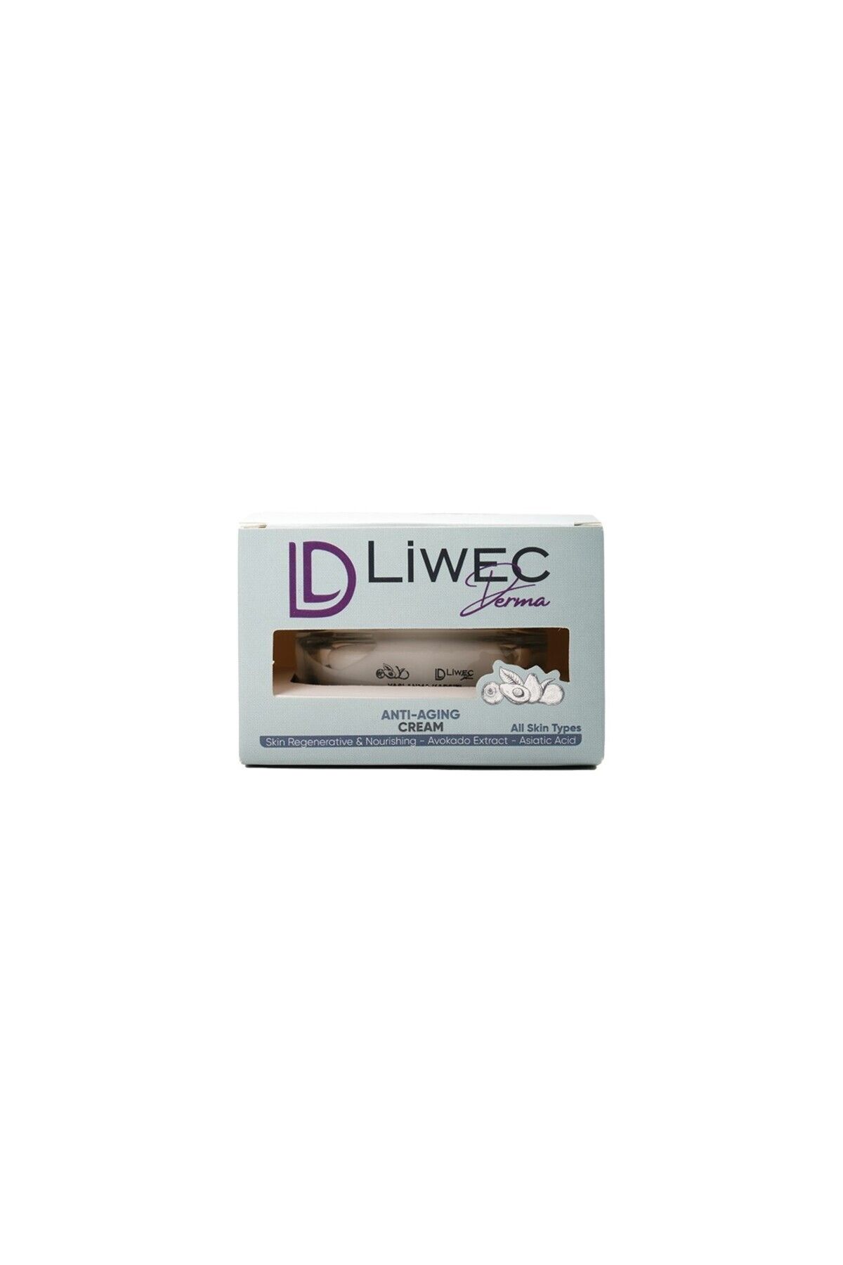 Liwec Derma YAŞLANMA KARŞITI KREM - ANTI AGING CREAM 50 ML