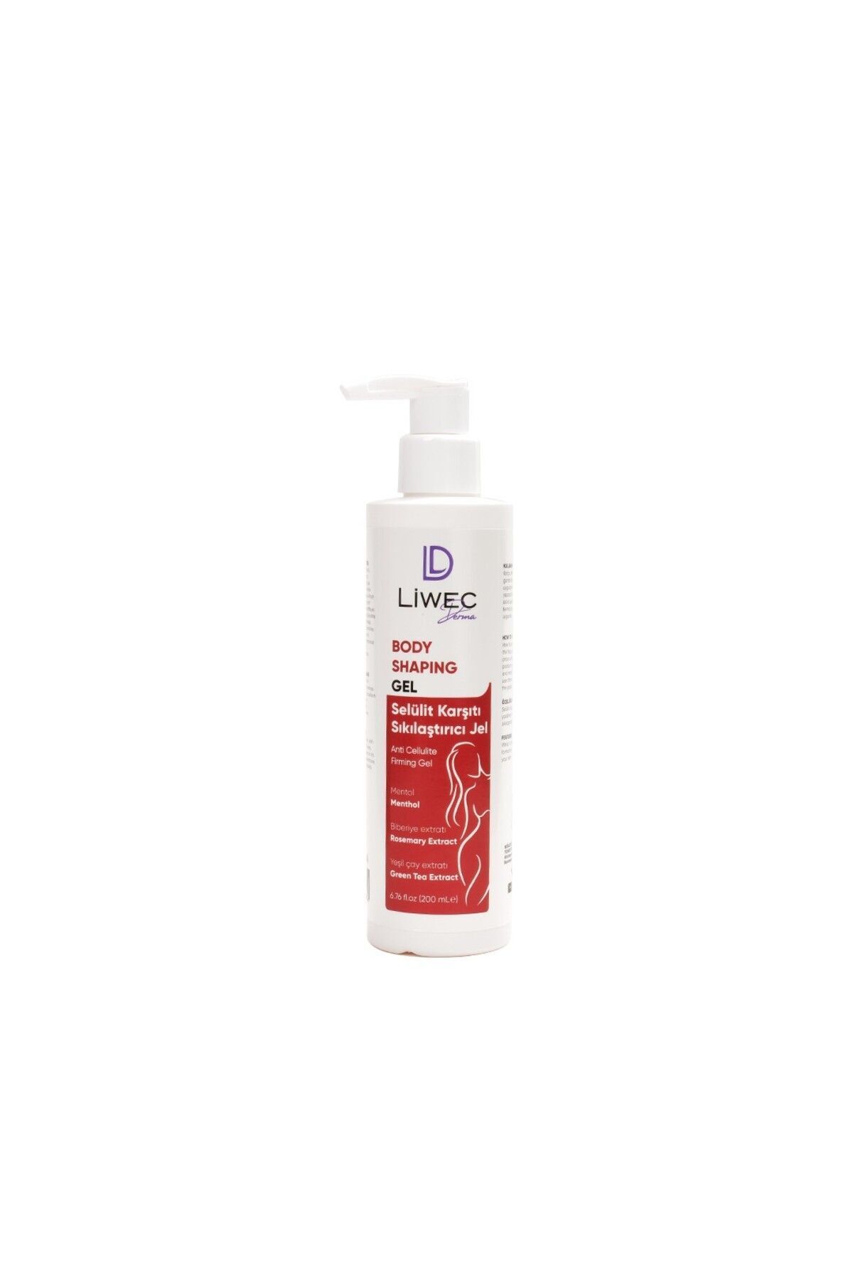 Liwec Derma VÜCUT ŞEKİLLENDİRİCİ JEL BODY SHAPING GEL 200 ML