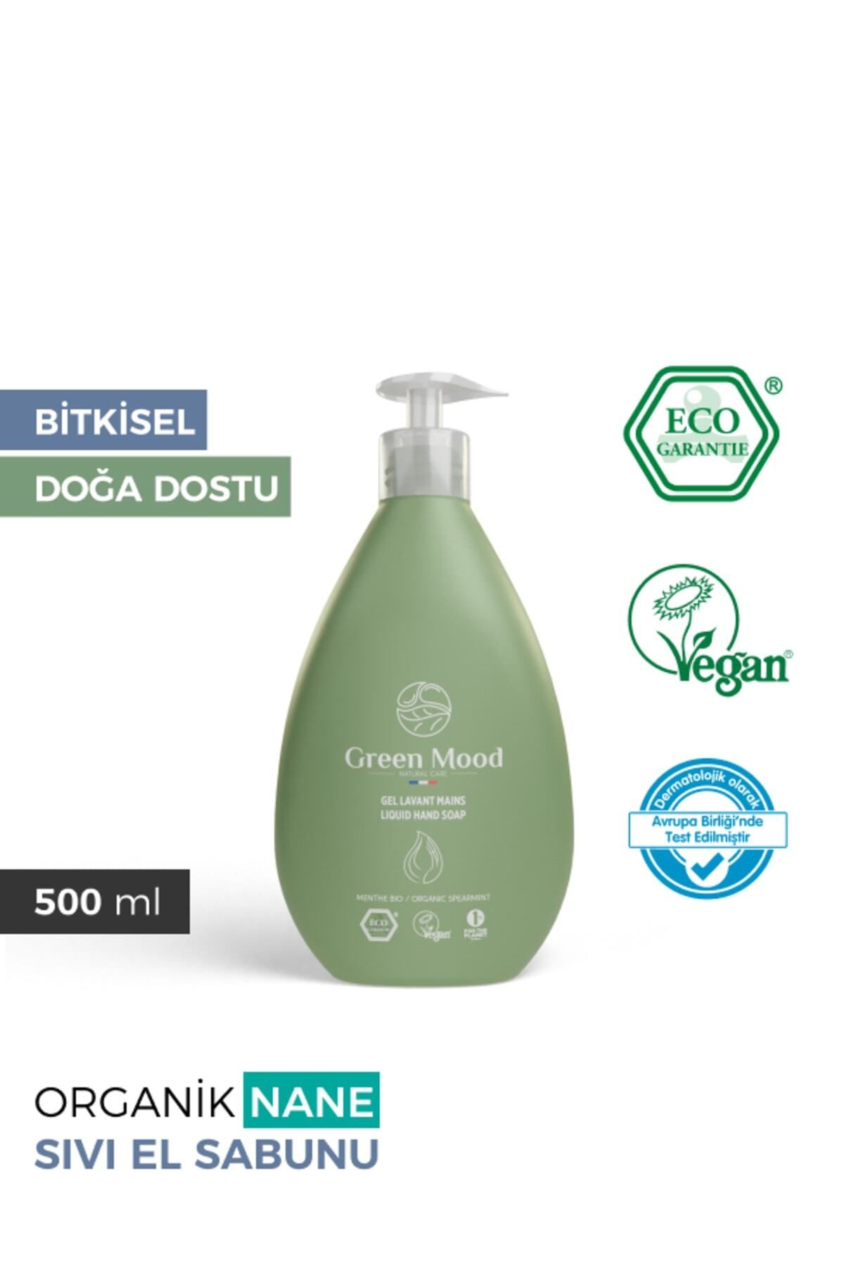 Green Mood Bitkisel VeganNaneli Sıvı El Sabun...