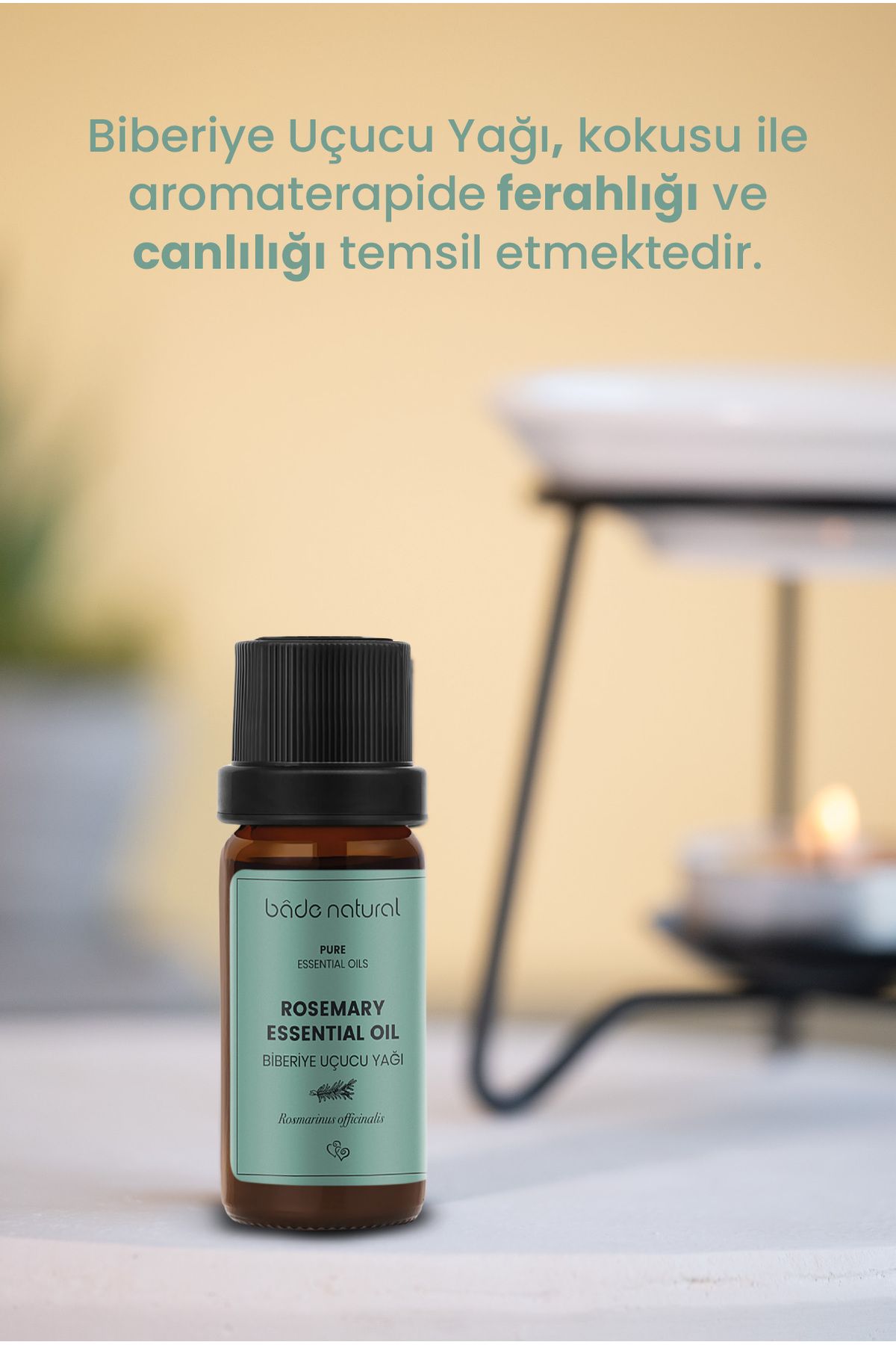 Biberiye Uçucu Yağı %100 Saf 10 ml