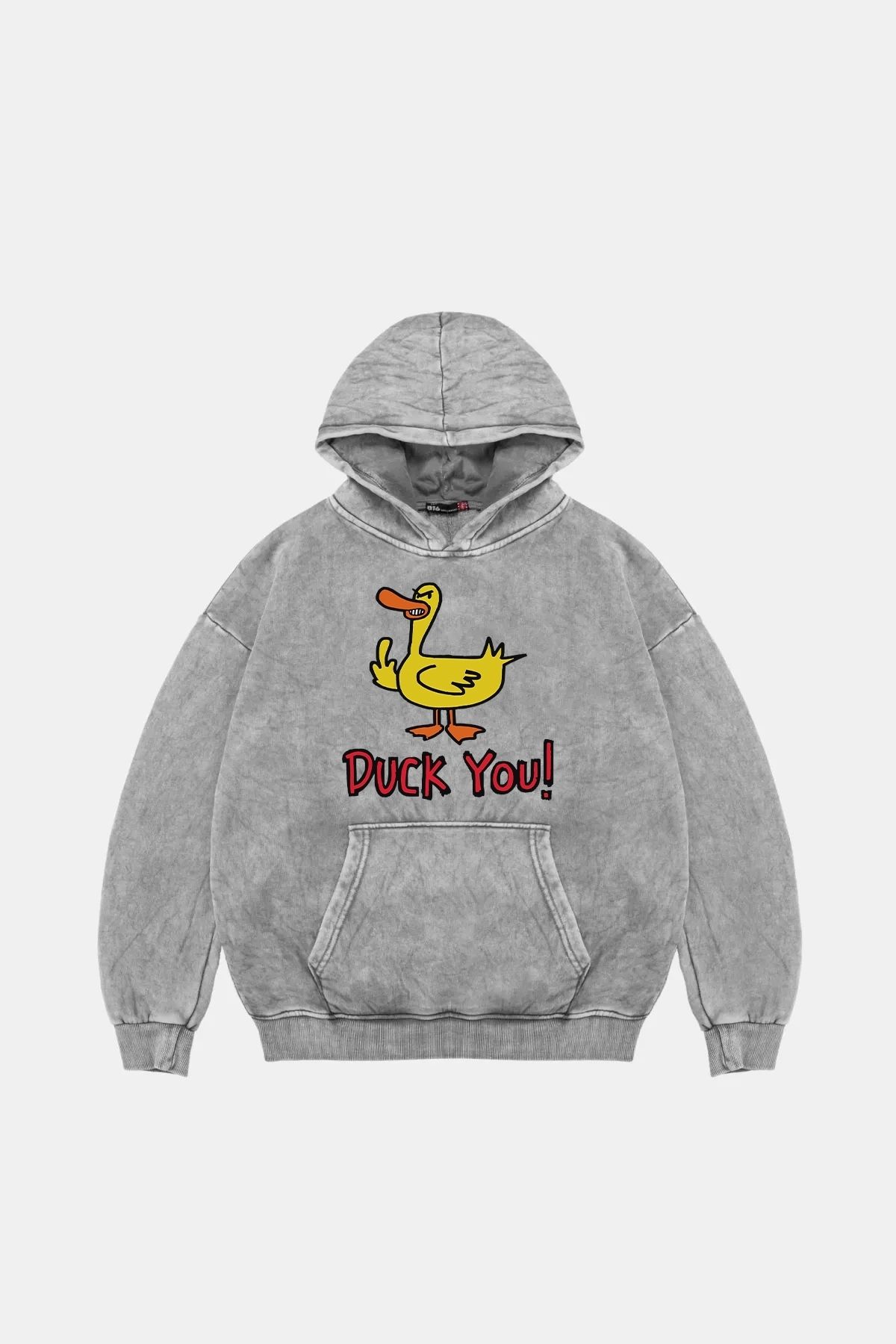 Bak Moda Duck You BaskılıOversize Unisex Prem...