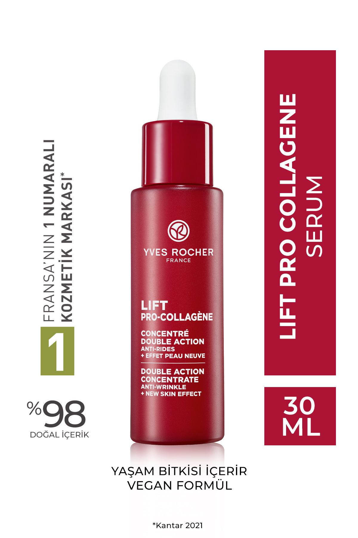 Yves RocherBakuchiol(Bitkisel Retinol)Serum-S...