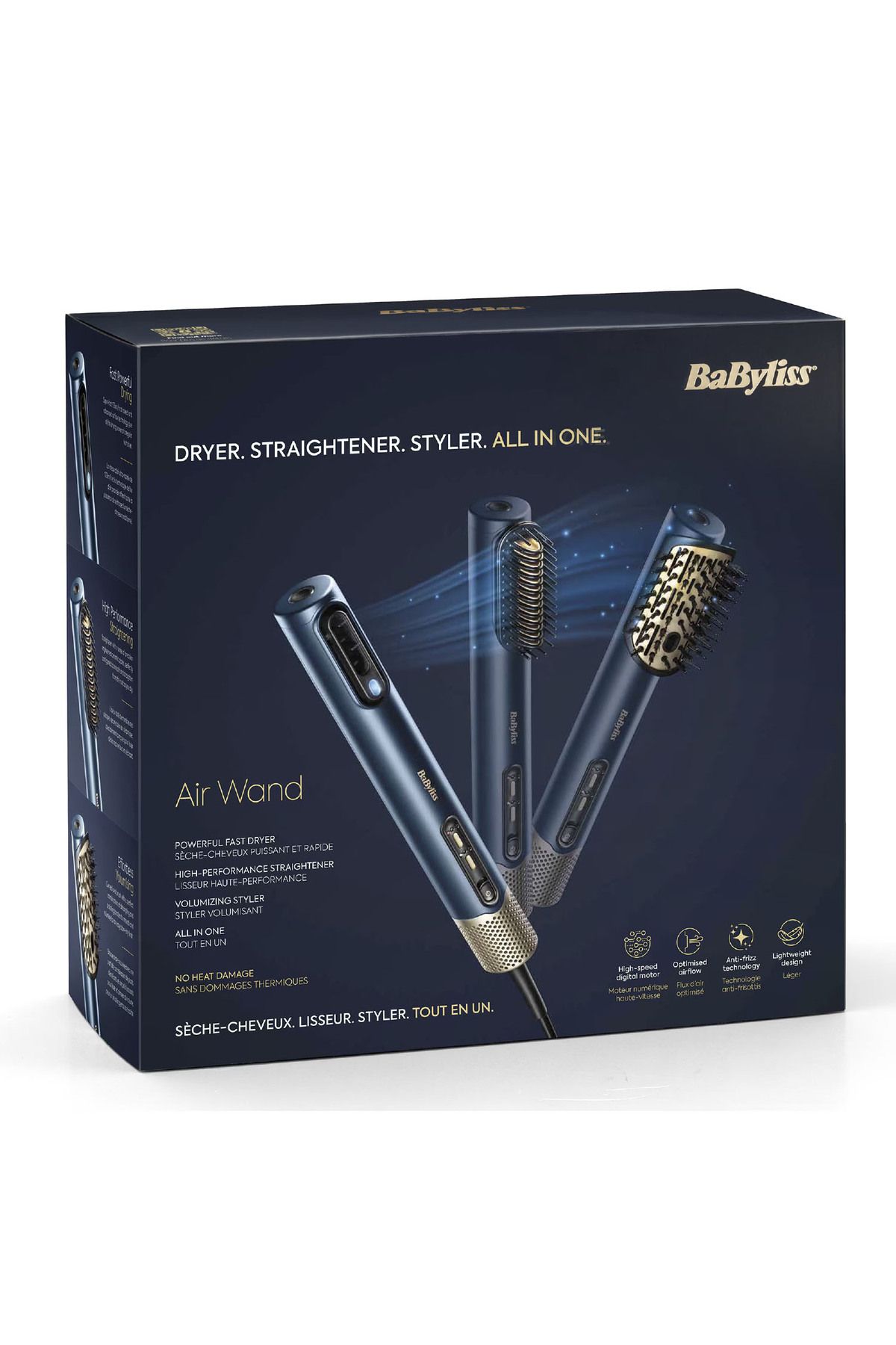 BaByliss AS6550CE Airwand 1600W Saç Kurutma ve Şekillendirme Seti (2 Aksesuar)