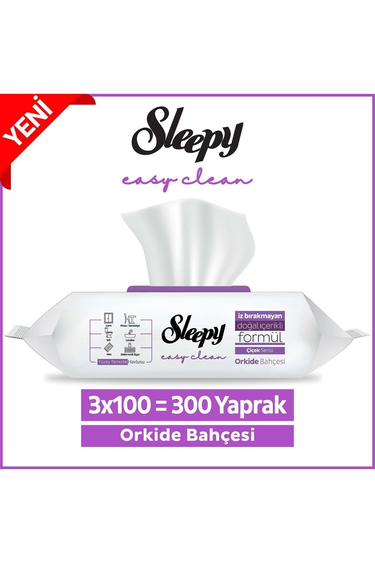 SleepyEasy Clean OrkideBahçesi Yüzey Temizlik...