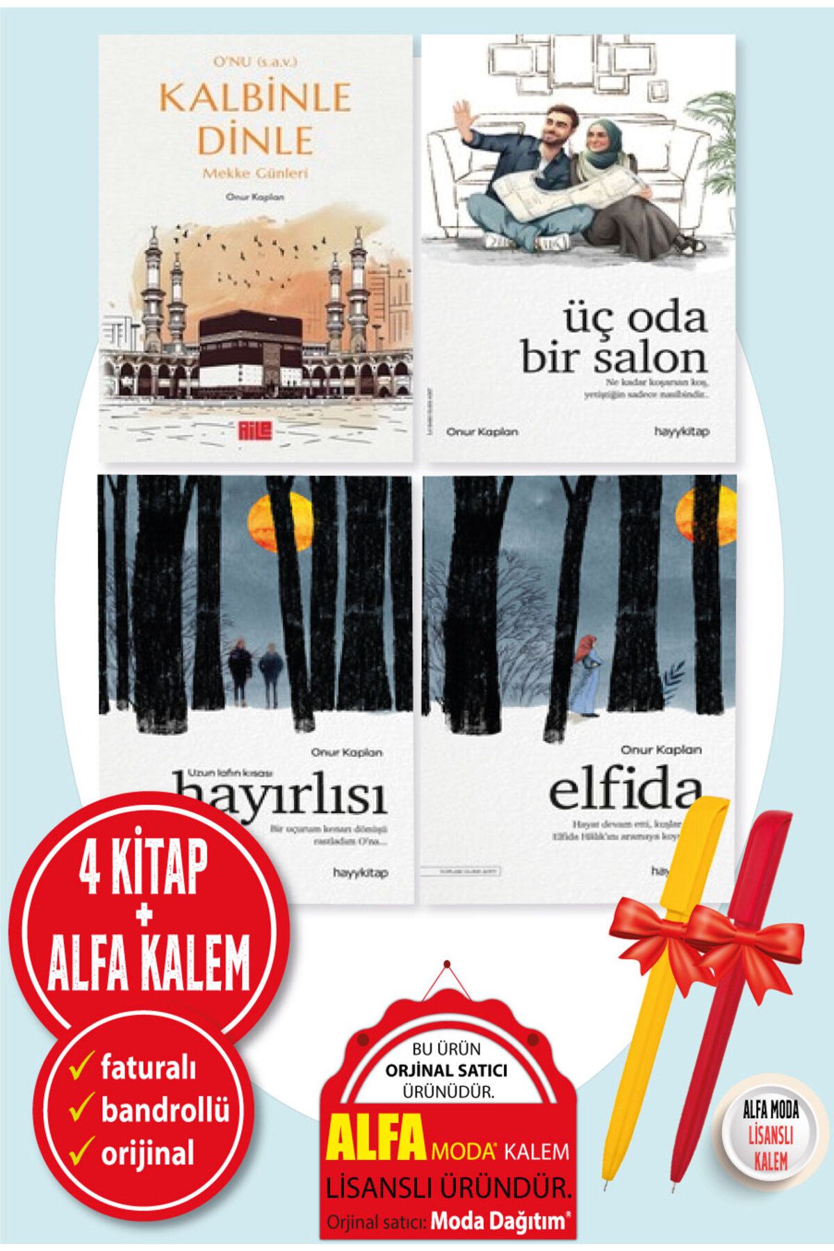 Hayykitap Onur Kaplan 4 Kitap(O’nu (s.a.v.) K...