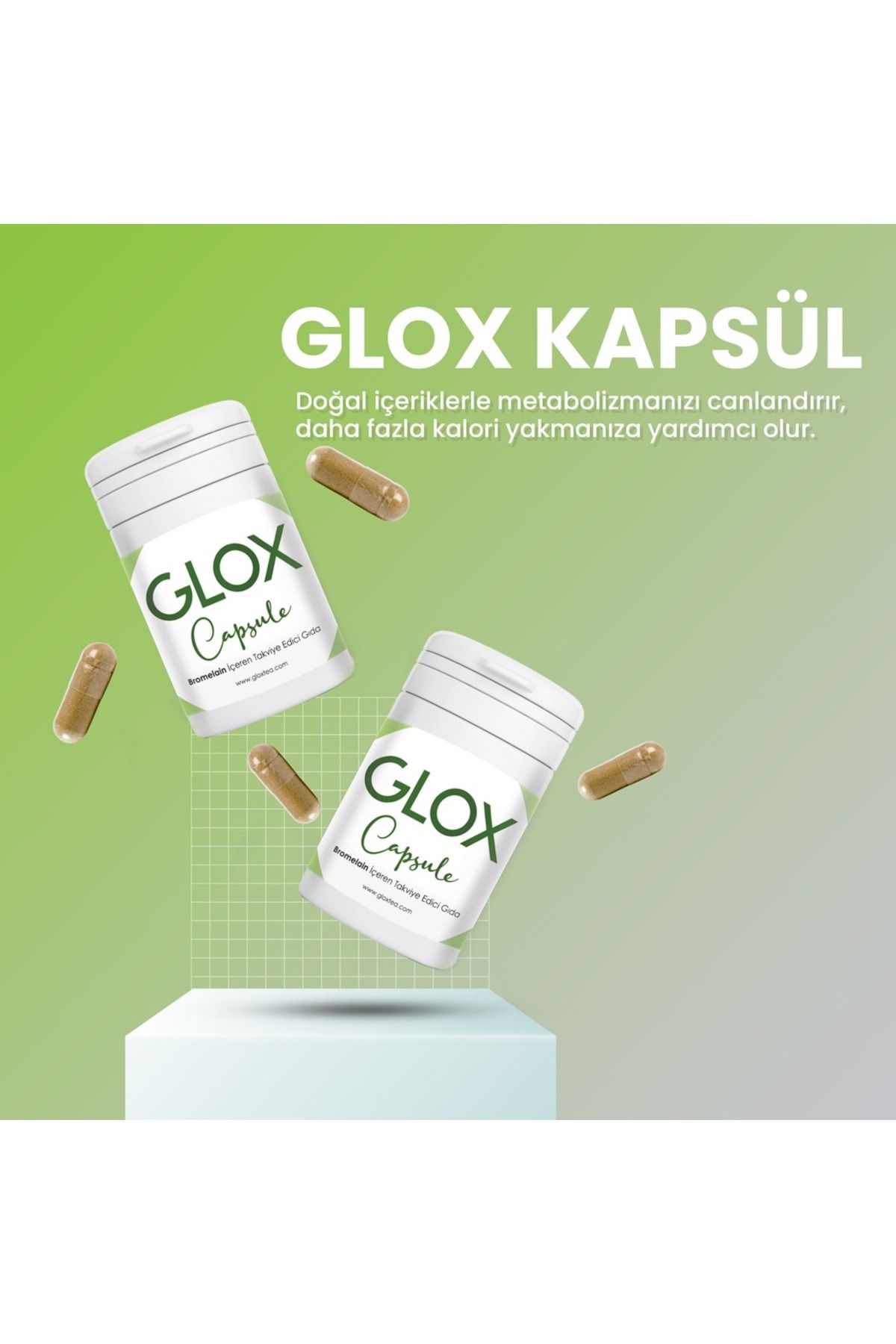 GLOX Tea Capsule Hızlı Etki2'li Paket Avantaj...